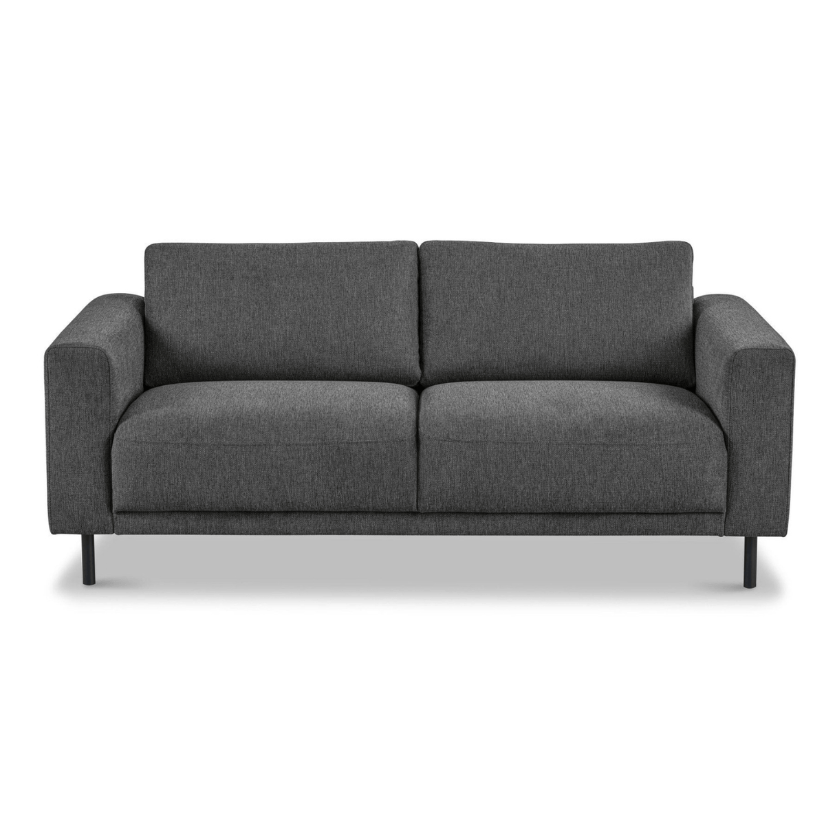 Banken - Moderne 3 - zits Bank Antraciet Stof Aniko 213x90x78 cm - Dimehouse