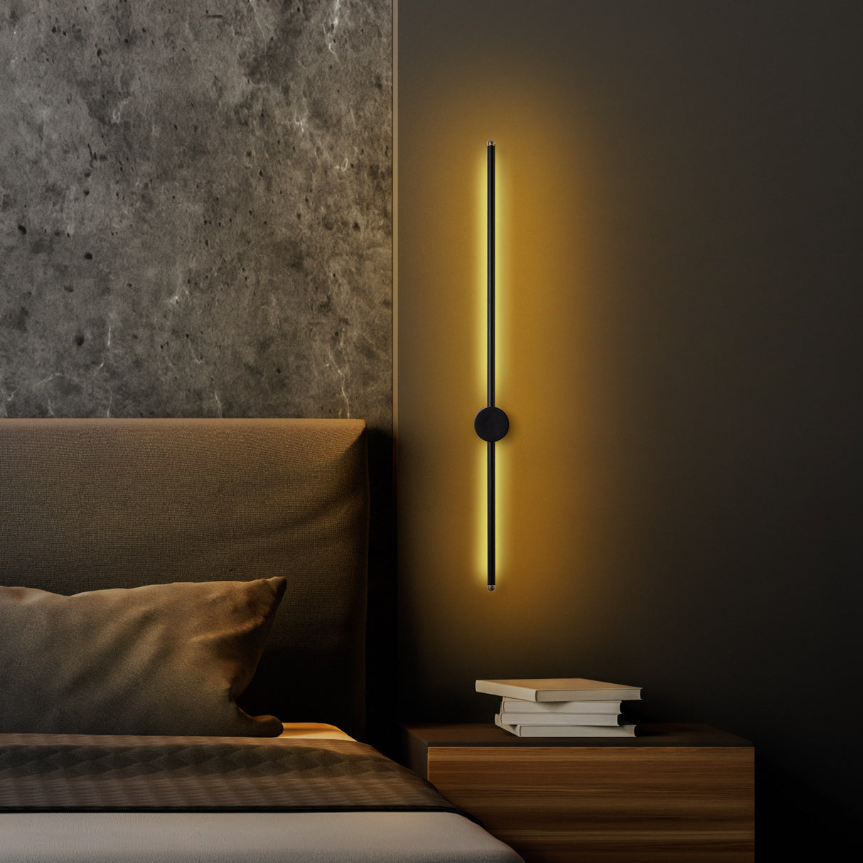 Wandlampen - Wandlamp Zwart Metaal Vortex - Dimehouse