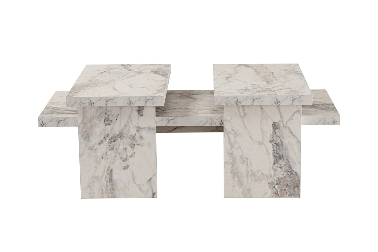 Salontafels - Salontafel Marmerlook Melamine Rebellion - Dimehouse