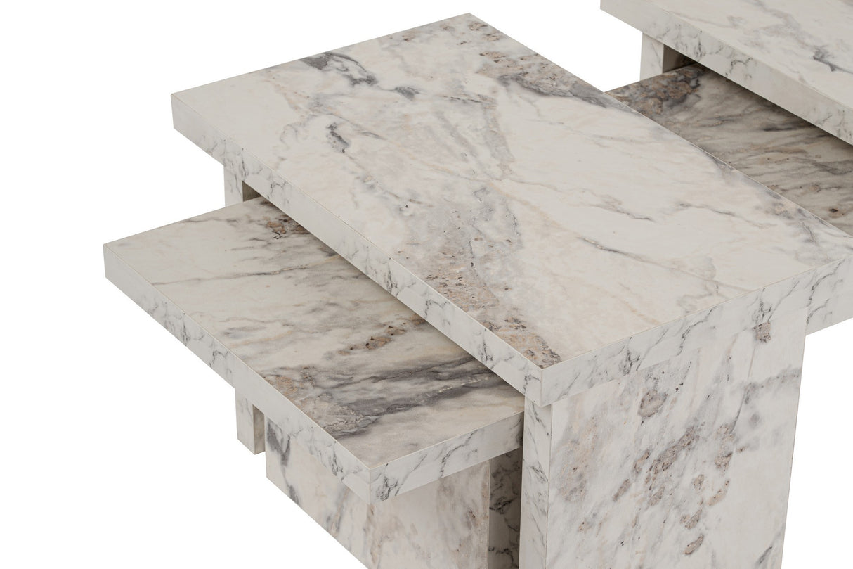 Salontafels - Salontafel Marmerlook Melamine Rebellion - Dimehouse