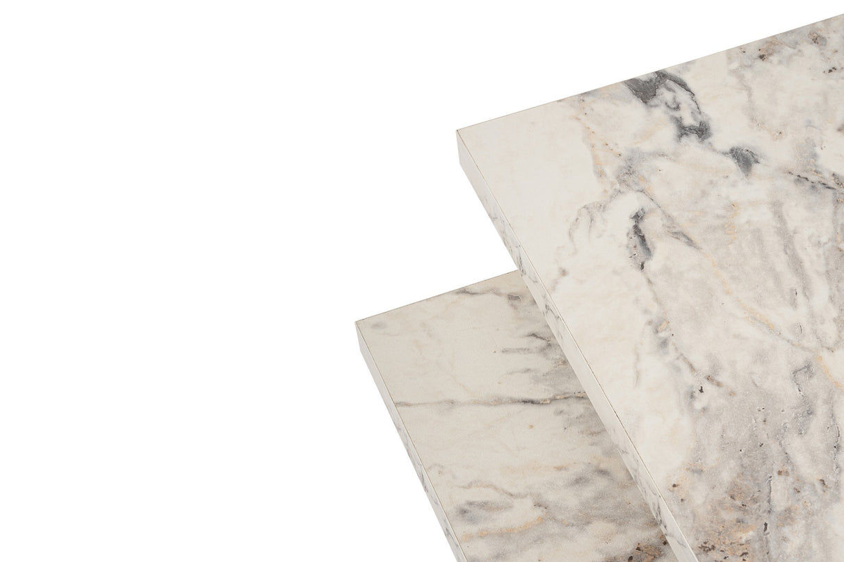 Salontafels - Salontafel Marmerlook Melamine Rebellion - Dimehouse