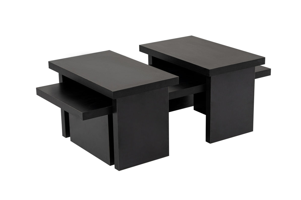 Salontafels - Salontafel Zwart Melamine Rebellion - Dimehouse