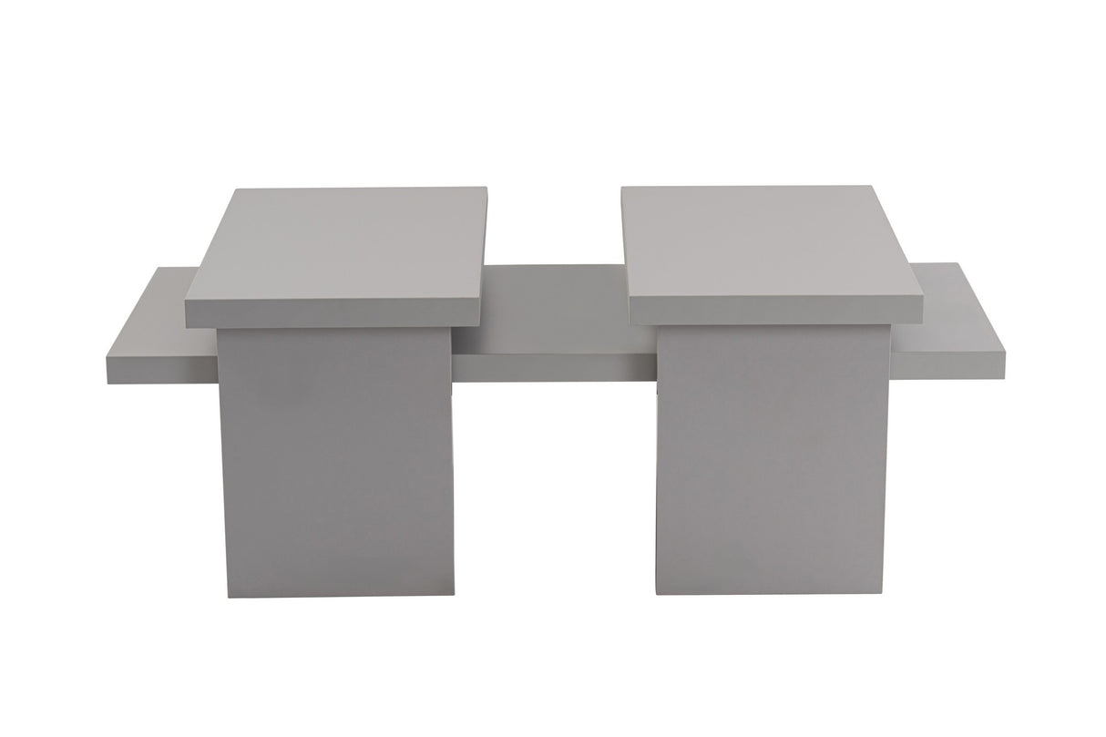 Salontafels - Salontafel Grijs Melamine Rebellion - Dimehouse