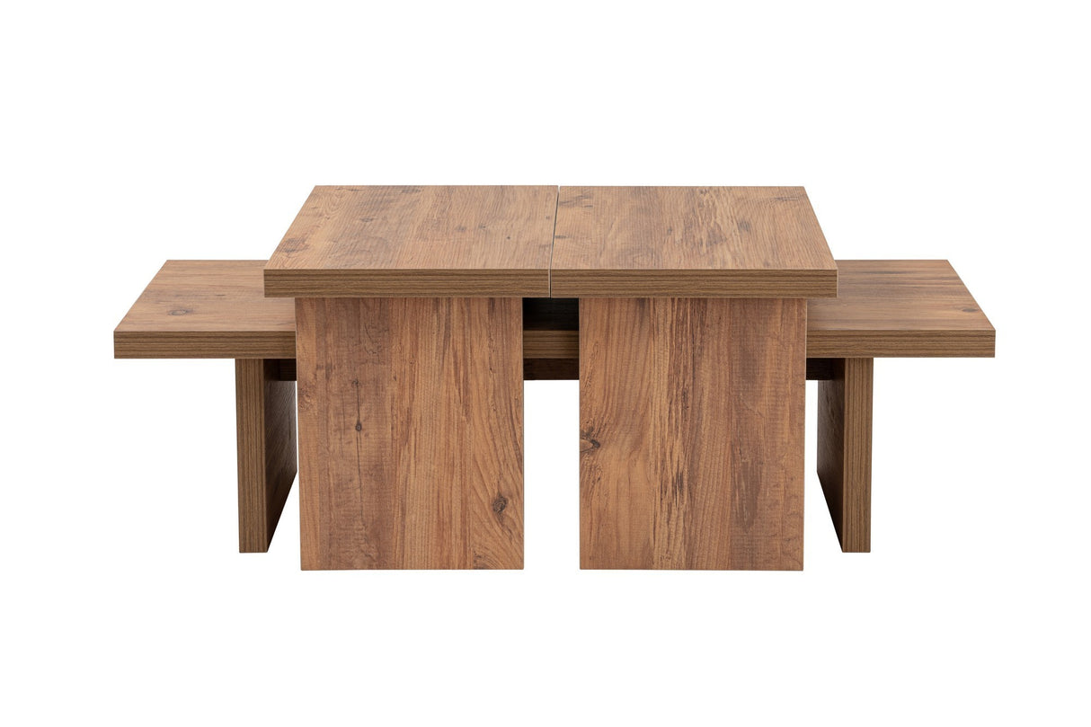 Salontafels - Salontafel Naturel Grenenlook Melamine Rebellion - Dimehouse