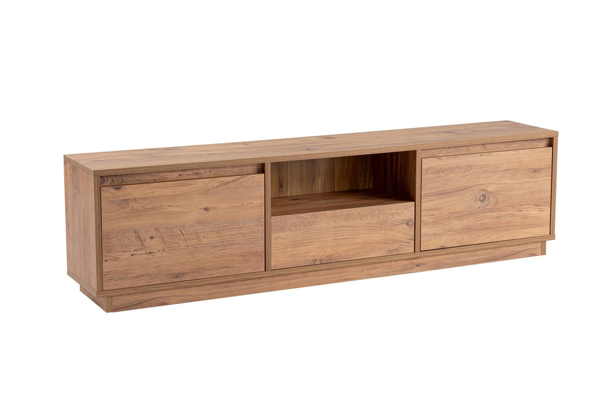 TV Meubels - TV Meubel Vanguard Atlantisch Dennenhout Melamine 160x42x29,5 cm - Dimehouse