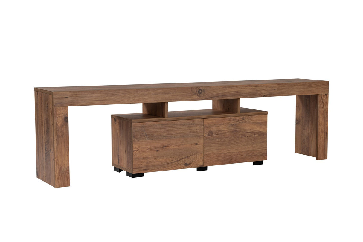 TV Meubels - TV Meubel Naturel Melamine Vertex 50x180x31,3 cm - Dimehouse
