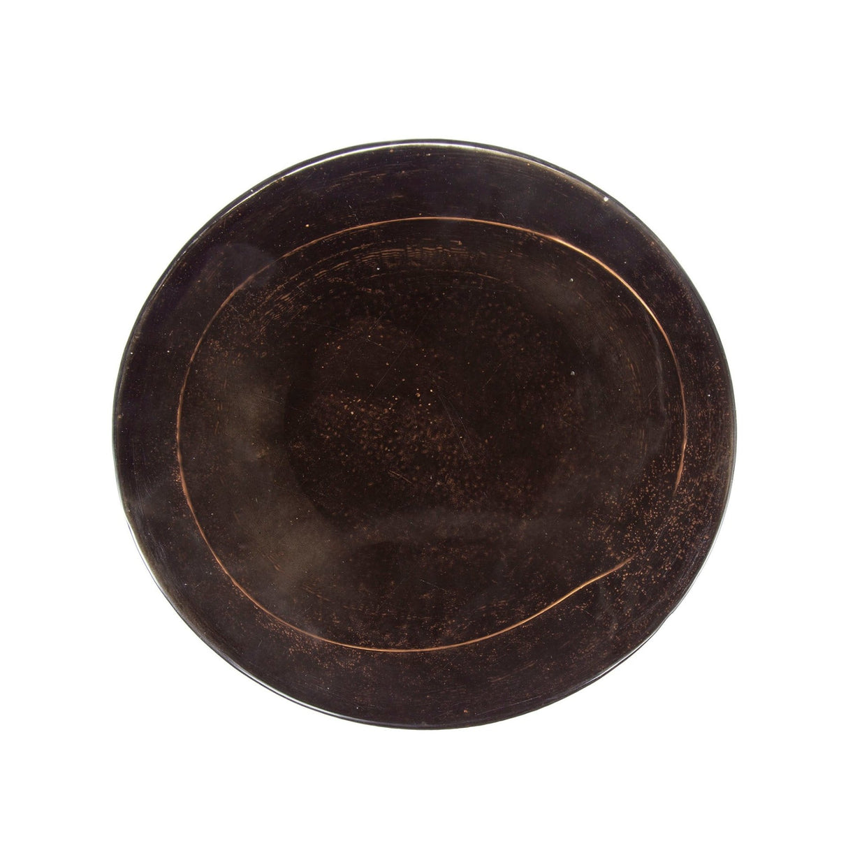 Bijzettafels - Bijzettafel Vesto Druppelvorm Antiek Koper 60 cm - Dimehouse