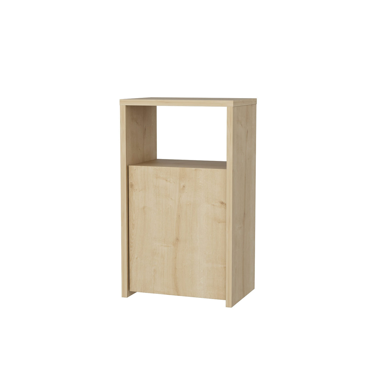 Carlin Nachttisch Eichenoptik 36 cm Melaminbeschichtetes Möbelholz