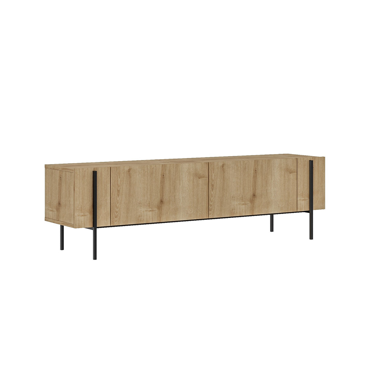Herman TV-Möbel Sapphire Eichenoptik 160 cm Geprägtes Holzkomposit