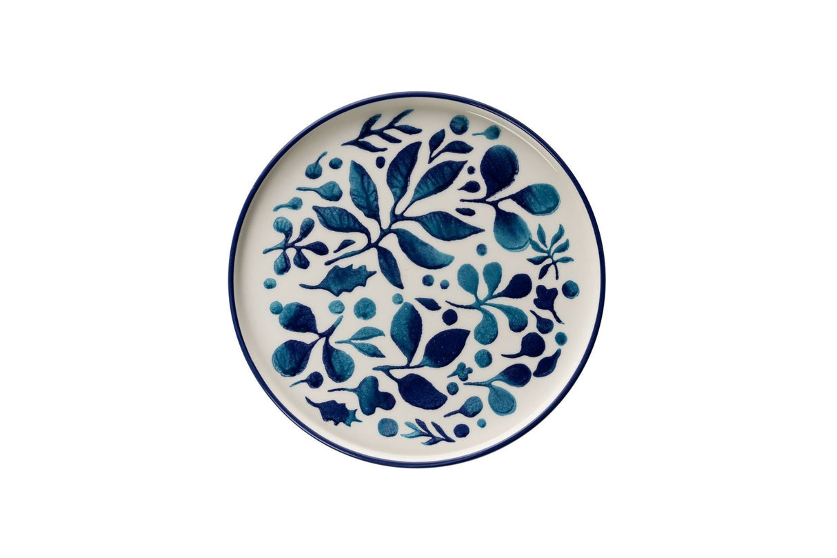 MCH09211 Blau Weiß 100 % KERAMIK 19 cm breit