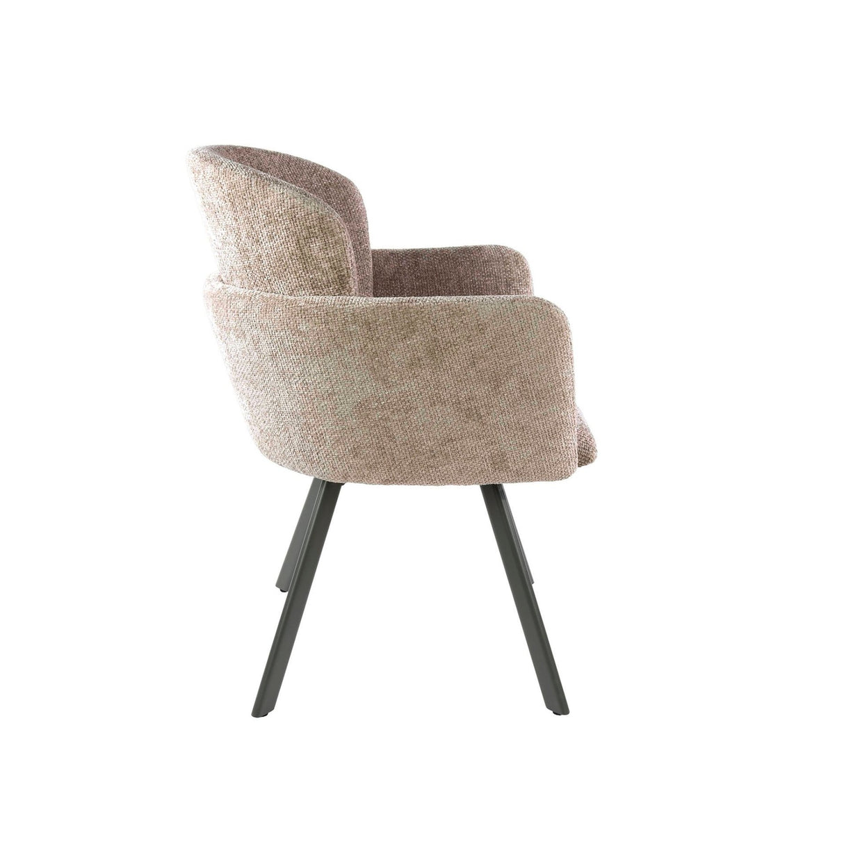 Eetkamerstoelen - Set van 2 Moderne eetkamerstoelen Luma Hoven Rich Zand - Dimehouse