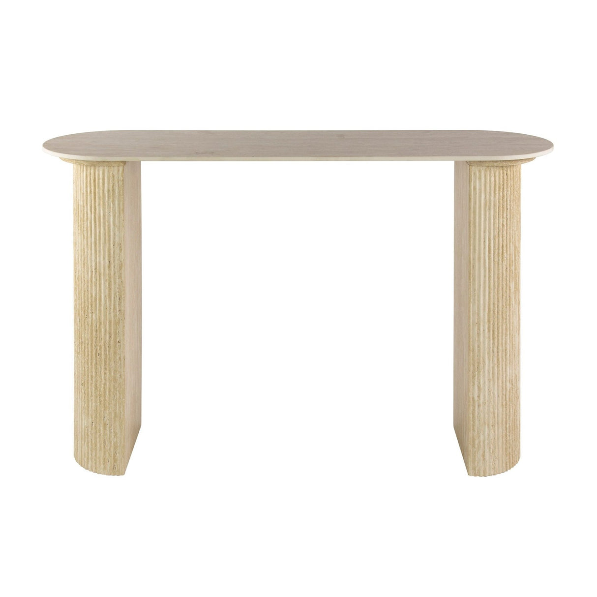 Kaptafels - Archon Moderne Kaptafel Keramiek Travertin 120 cm - Dimehouse