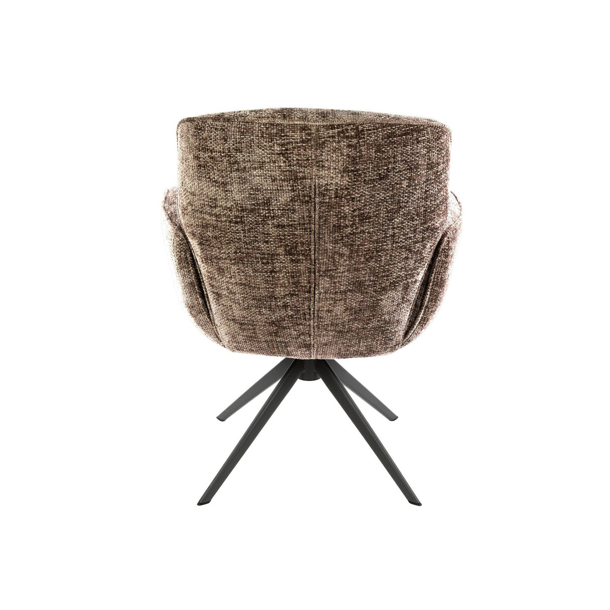 Eetkamerstoelen - Set van 2 eetkamerstoelen Savona draaibaar Hoven rich champagne - Dimehouse