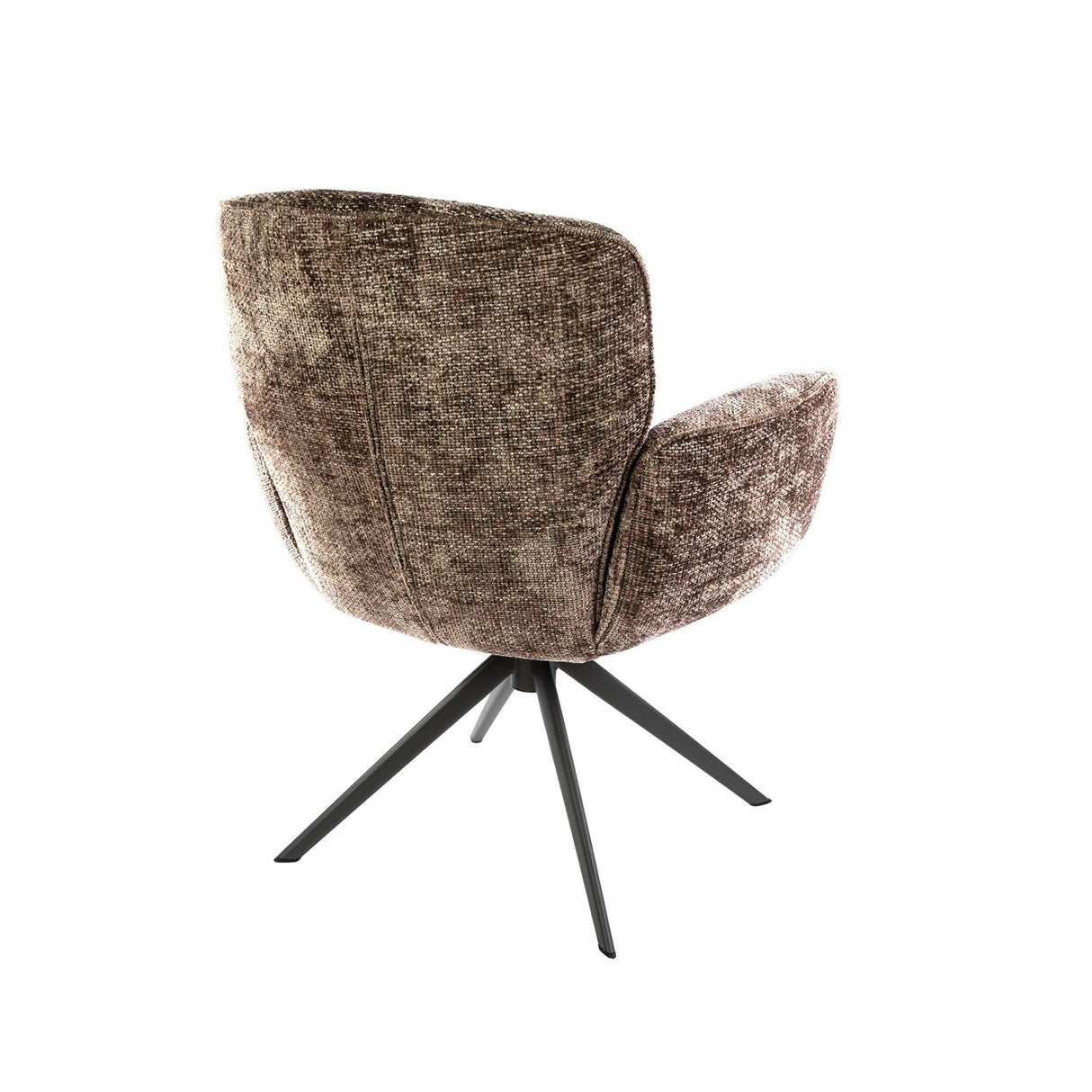 Eetkamerstoelen - Set van 2 eetkamerstoelen Savona draaibaar Hoven rich champagne - Dimehouse
