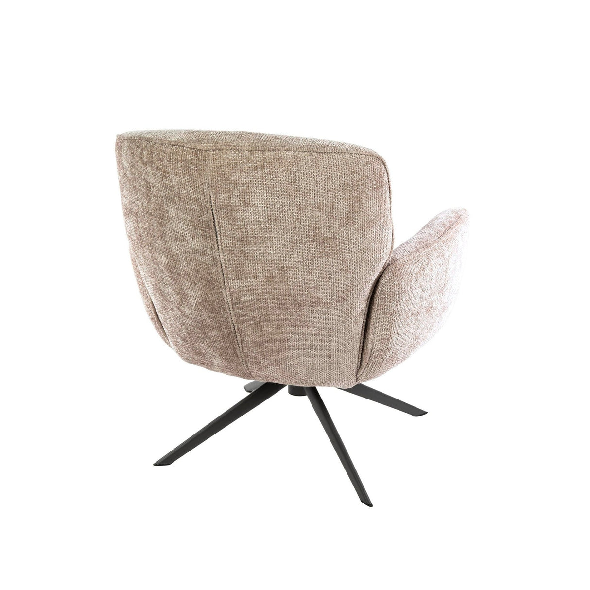 Fauteuils - Savona draaibare fauteuil Hoven Rich Stof Zand - Dimehouse
