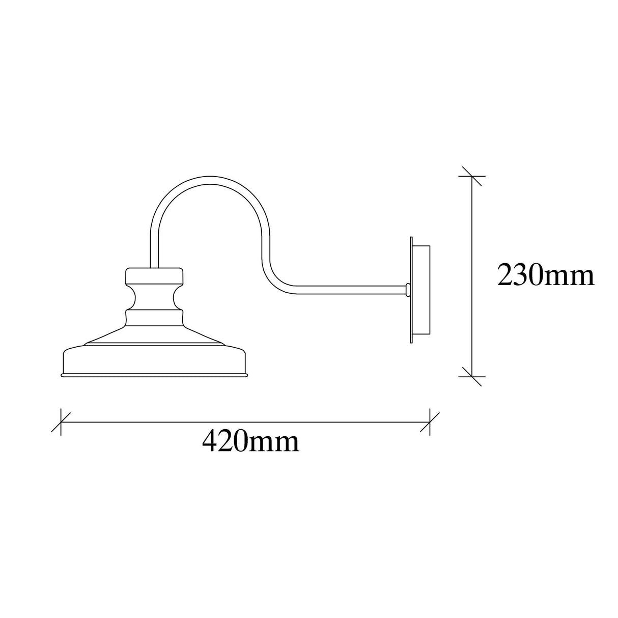 Wandlampen - Wandlamp 1 - lichts Goud Metaal Allure - Dimehouse