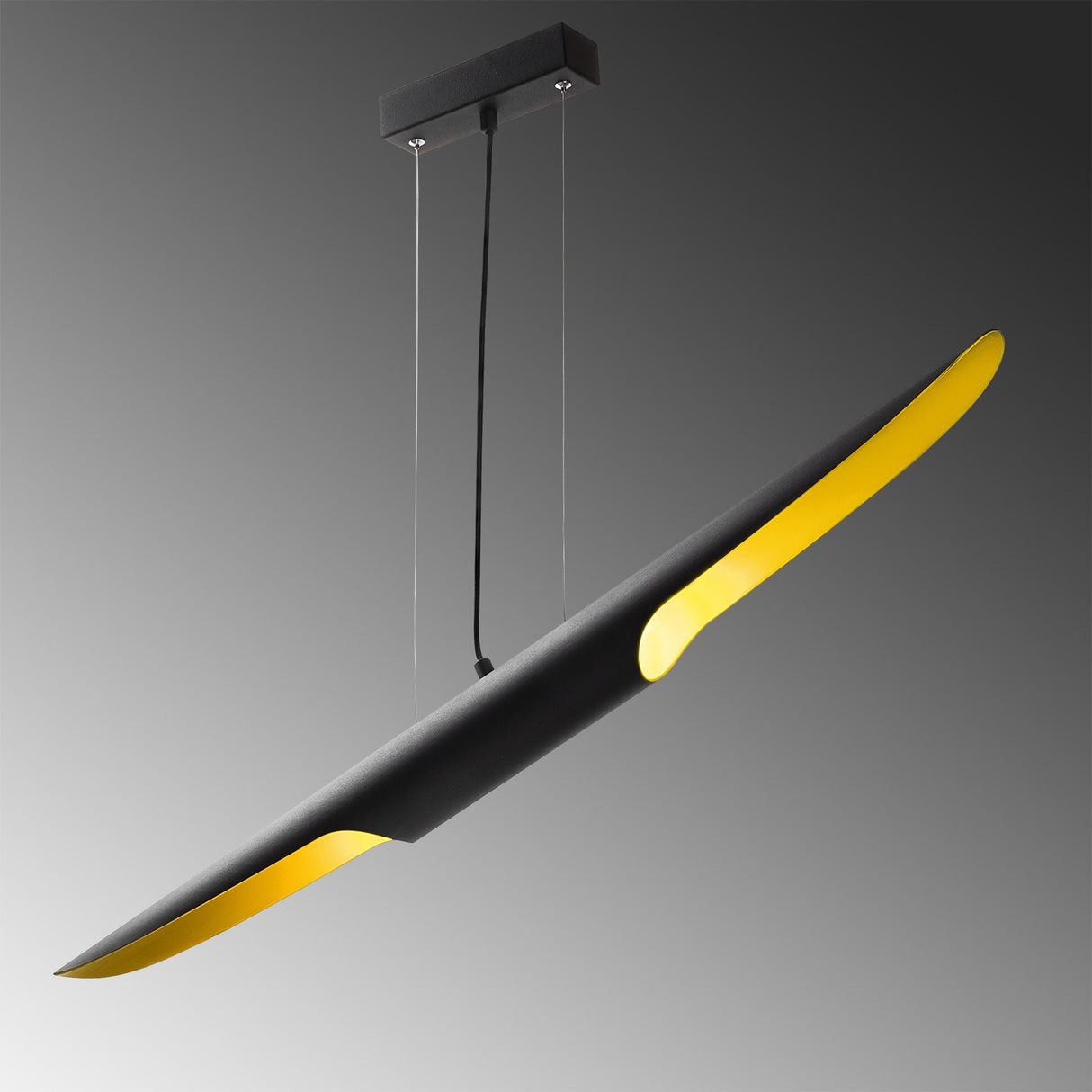 Hanglampen - Hanglamp Zwart Metaal Lyra - Dimehouse