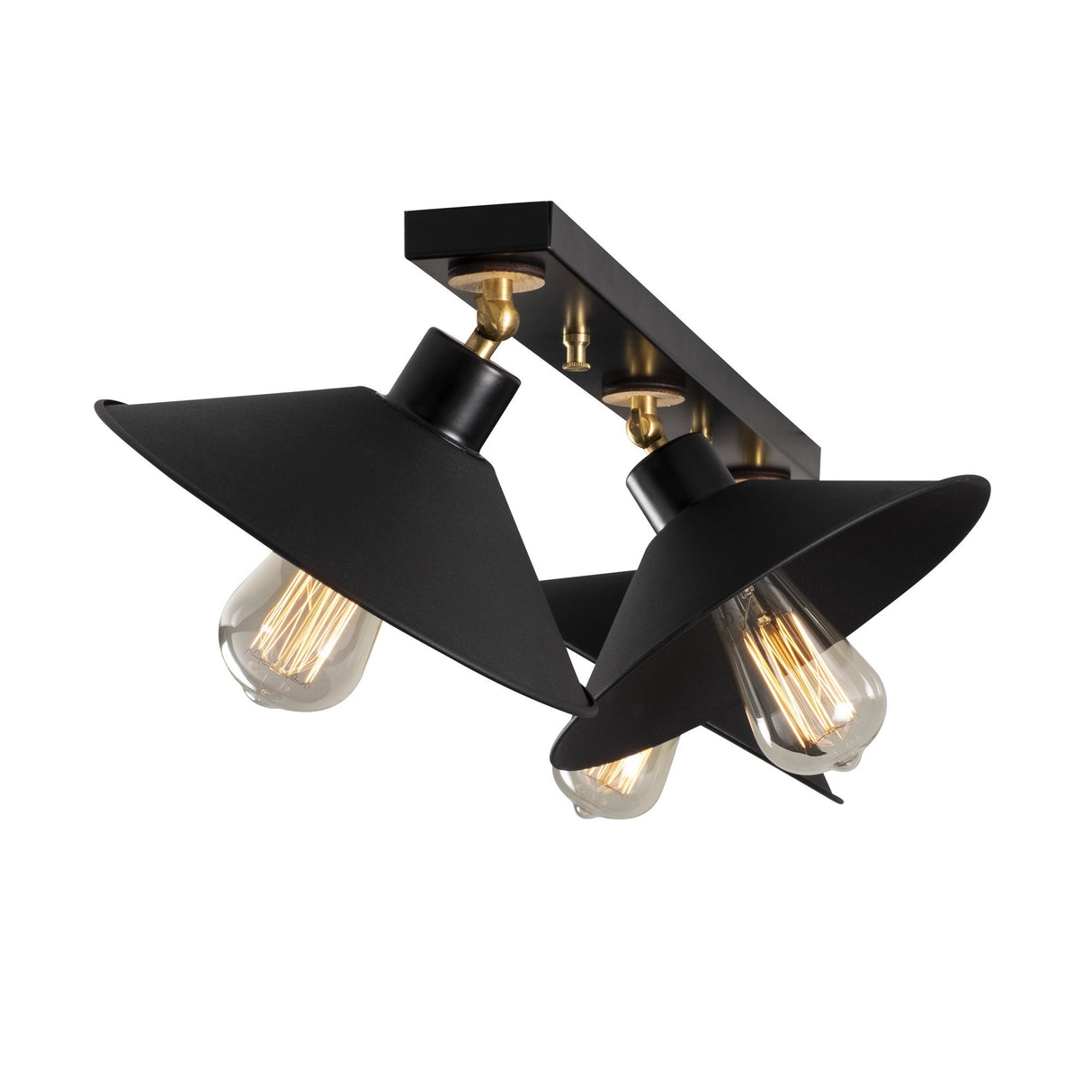 Hanglampen - Hanglamp 3 - lichts Zwart Metaal Allure - Dimehouse