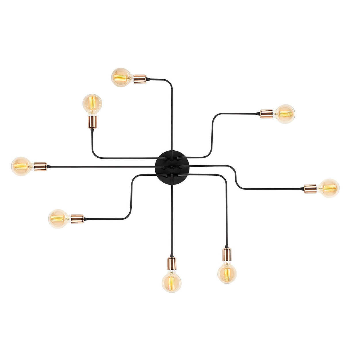 Wandlampen - Wandlamp Zwart Metaal Striker - Dimehouse