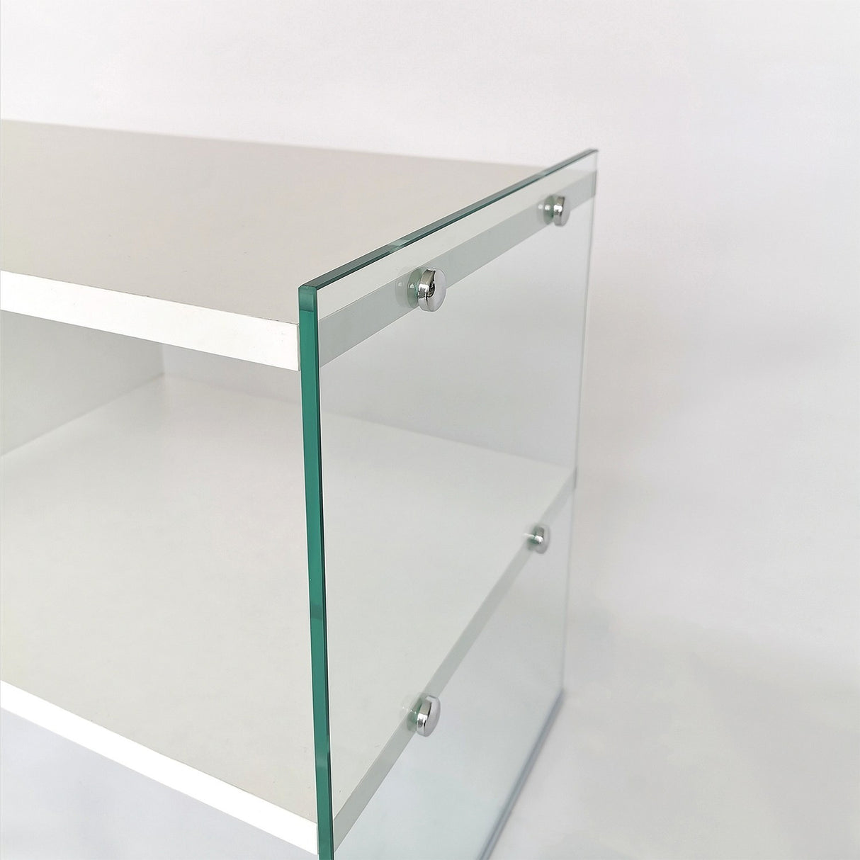 TV Meubels - TV Meubel Coral Wit Melamine 120x45x35 cm - Dimehouse