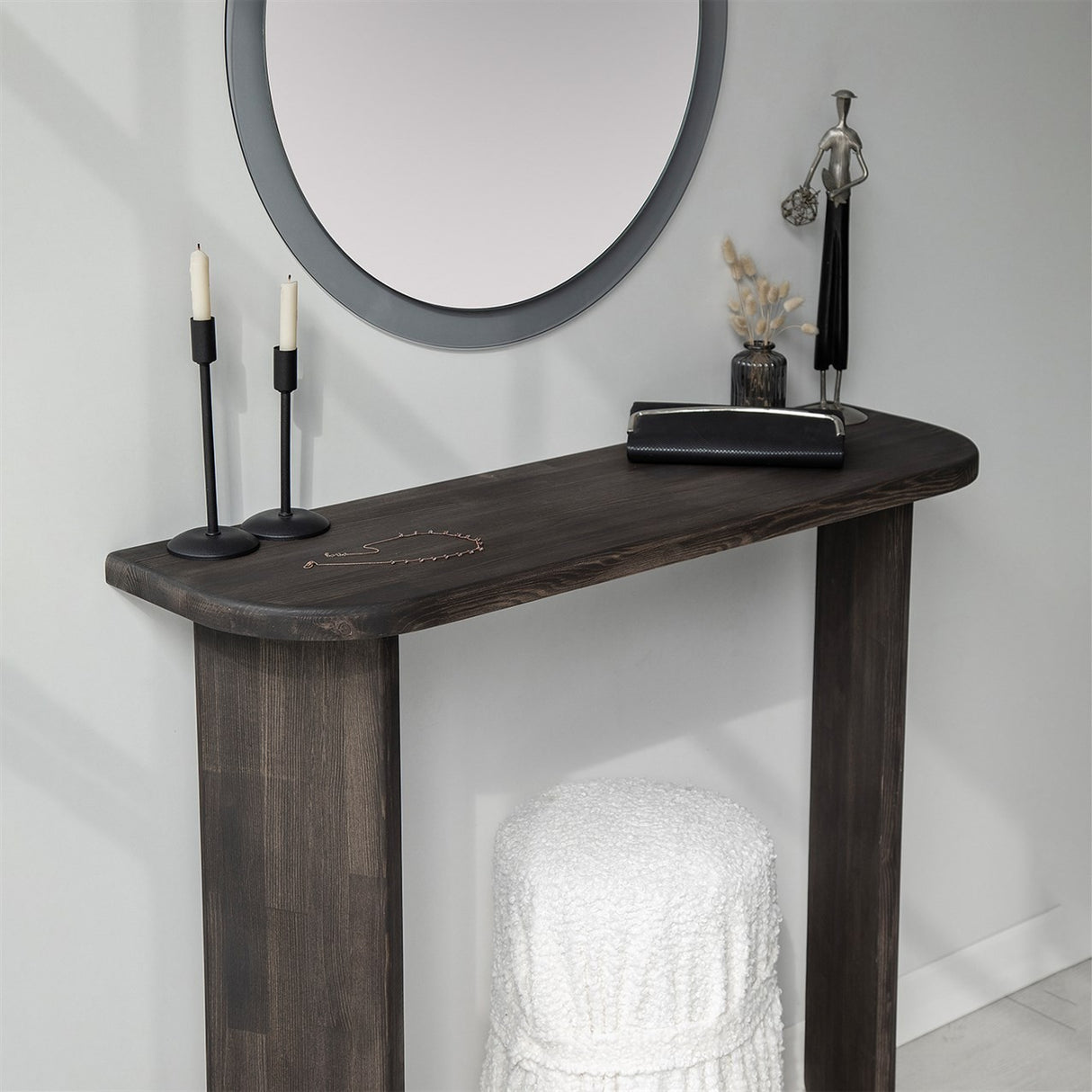 Kaptafels - Kaptafel Ikigai Antraciet Hout - Dimehouse