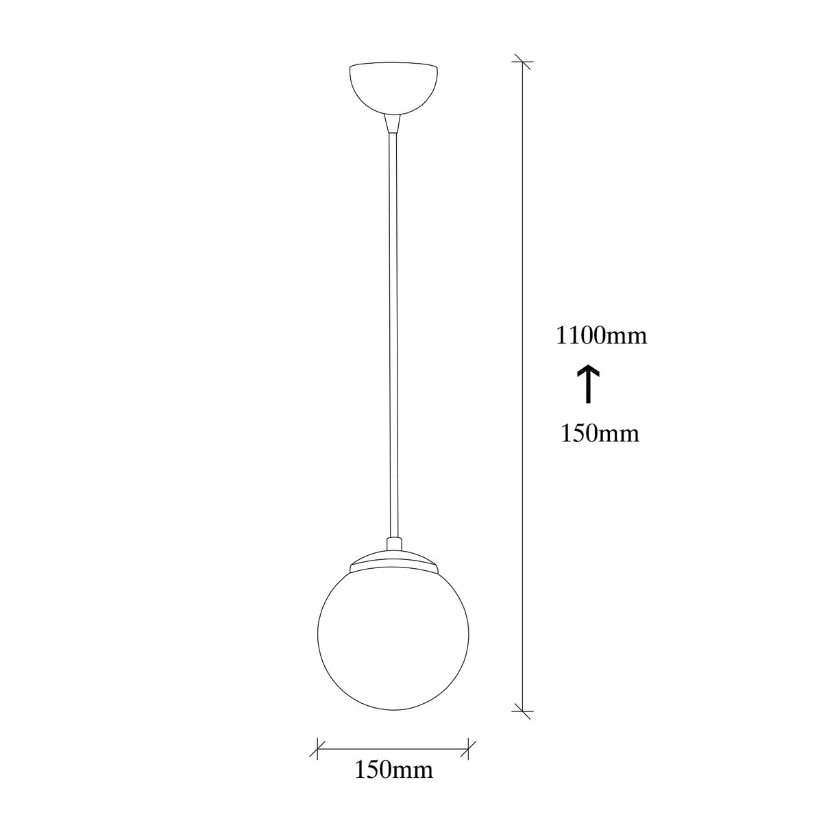 Hanglampen - Hanglamp Geel Glas Comet - Dimehouse