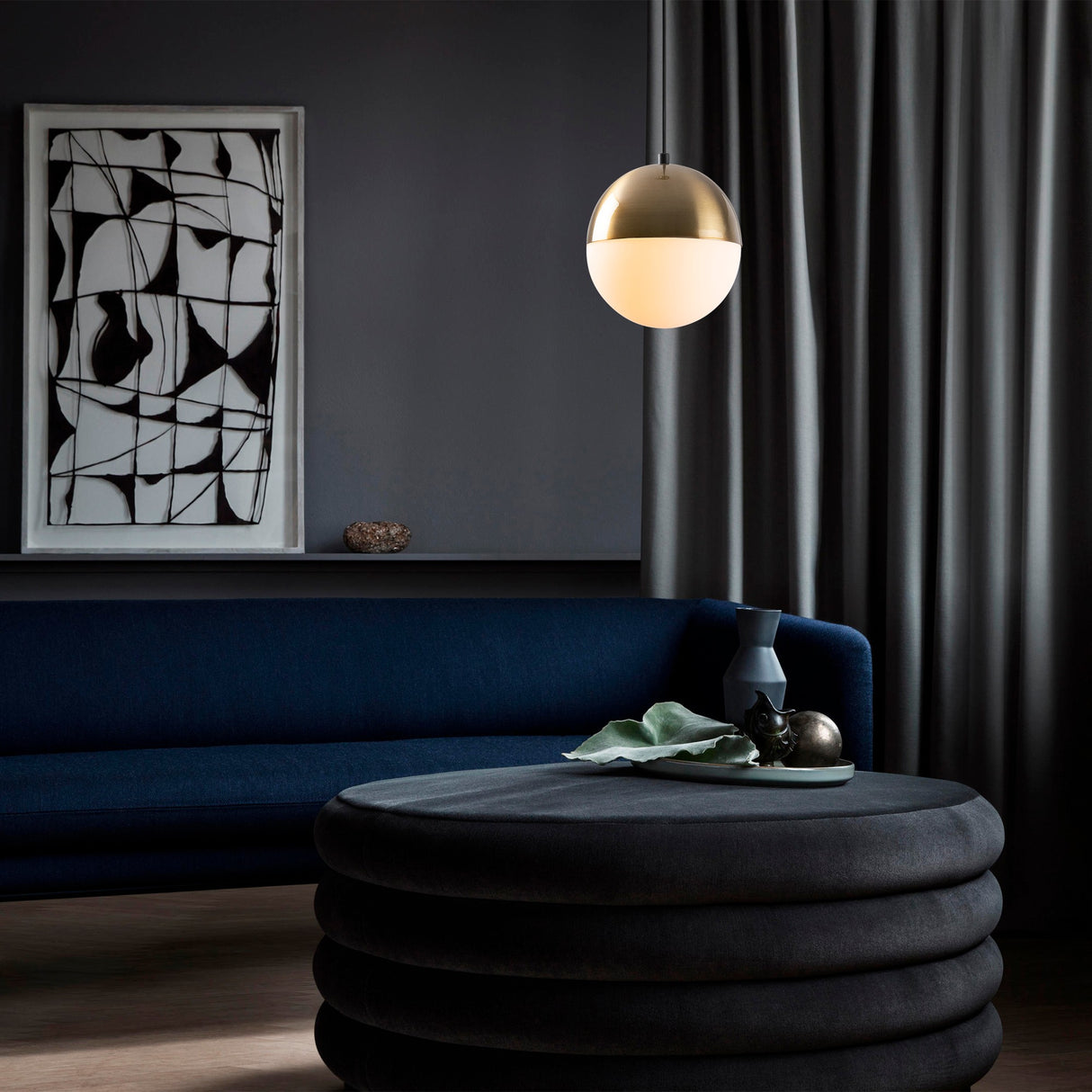 Hanglampen - Hanglamp 1 - lichts Wit Glas Regal - Dimehouse