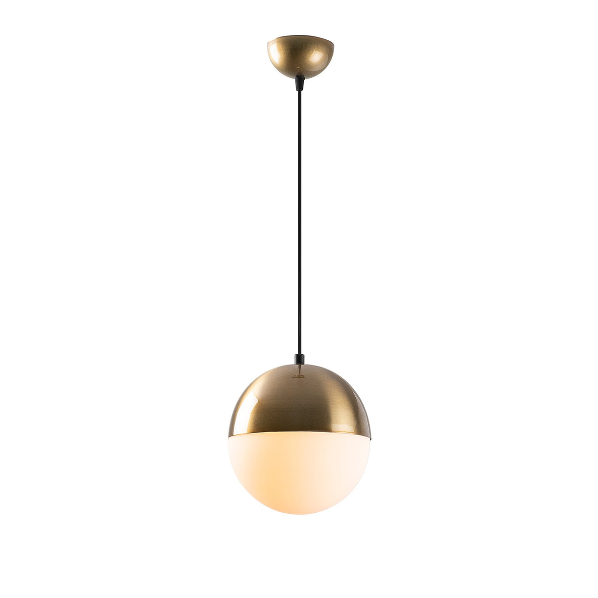 Hanglampen - Hanglamp 1 - lichts Wit Glas Regal - Dimehouse