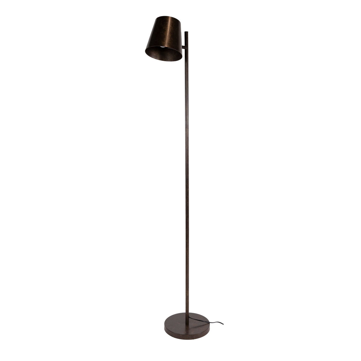Vloerlampen - Industriële vloerlamp Sienna metaal bruin - Dimehouse