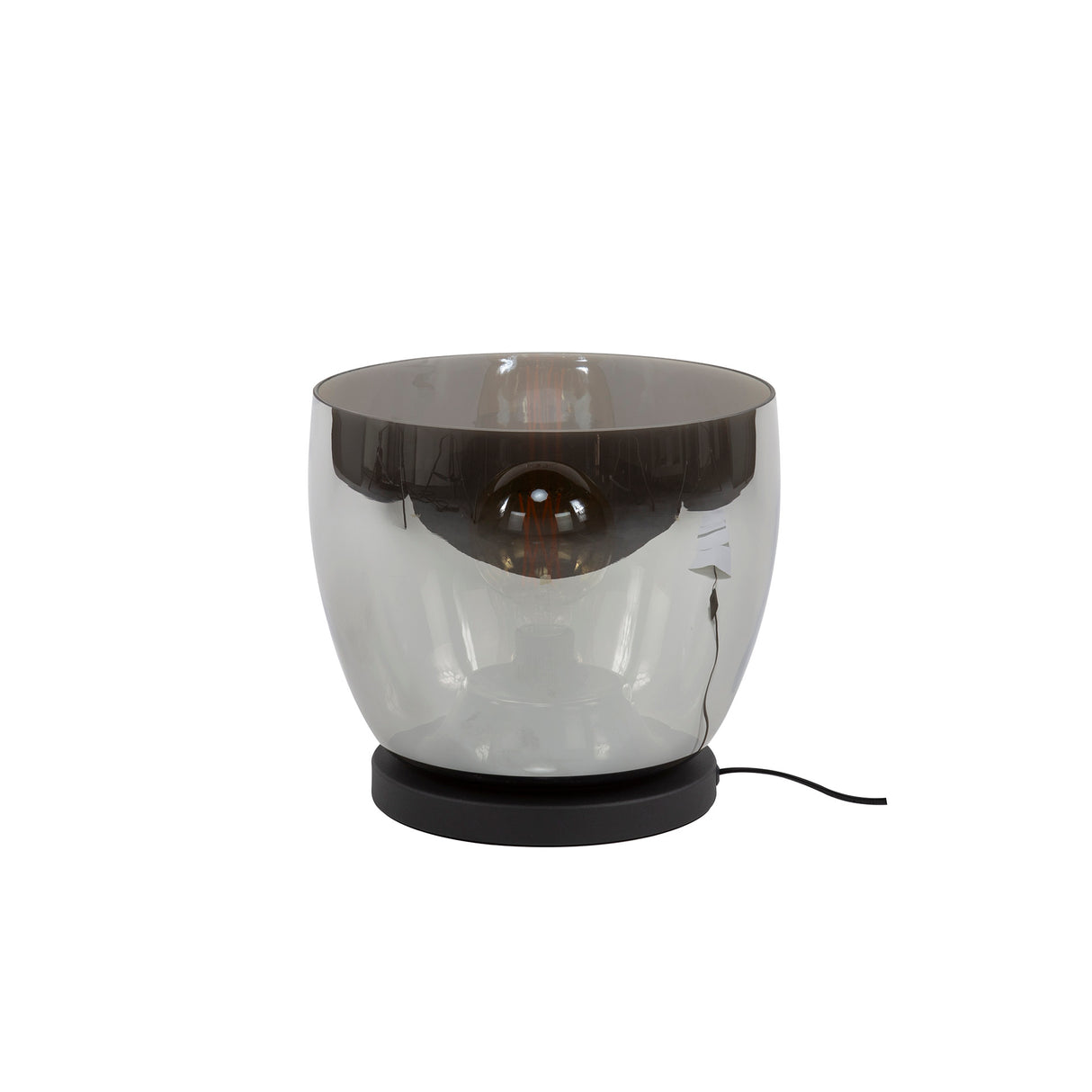 Vloerlampen - Vloerlamp Dain UP L Chroomkleurig glas - Dimehouse