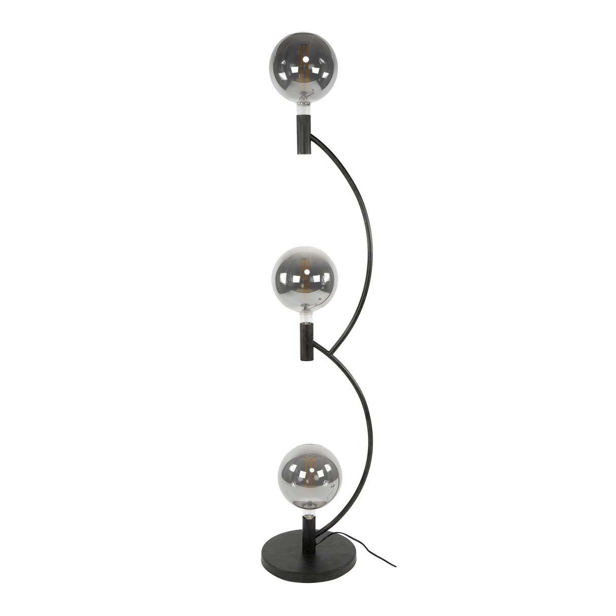 Vloerlampen - Niro vloerlamp 3 - lichts Zwart - Dimehouse