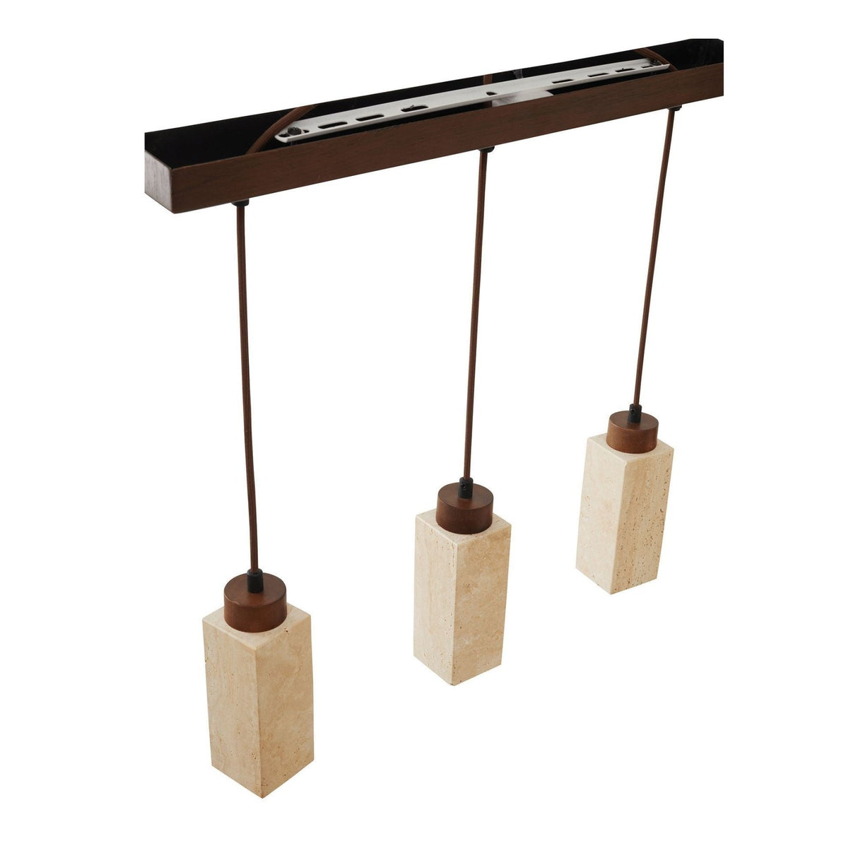 Mule-R – Kappe aus Walnuss-Beige-Walnuss-Travertin