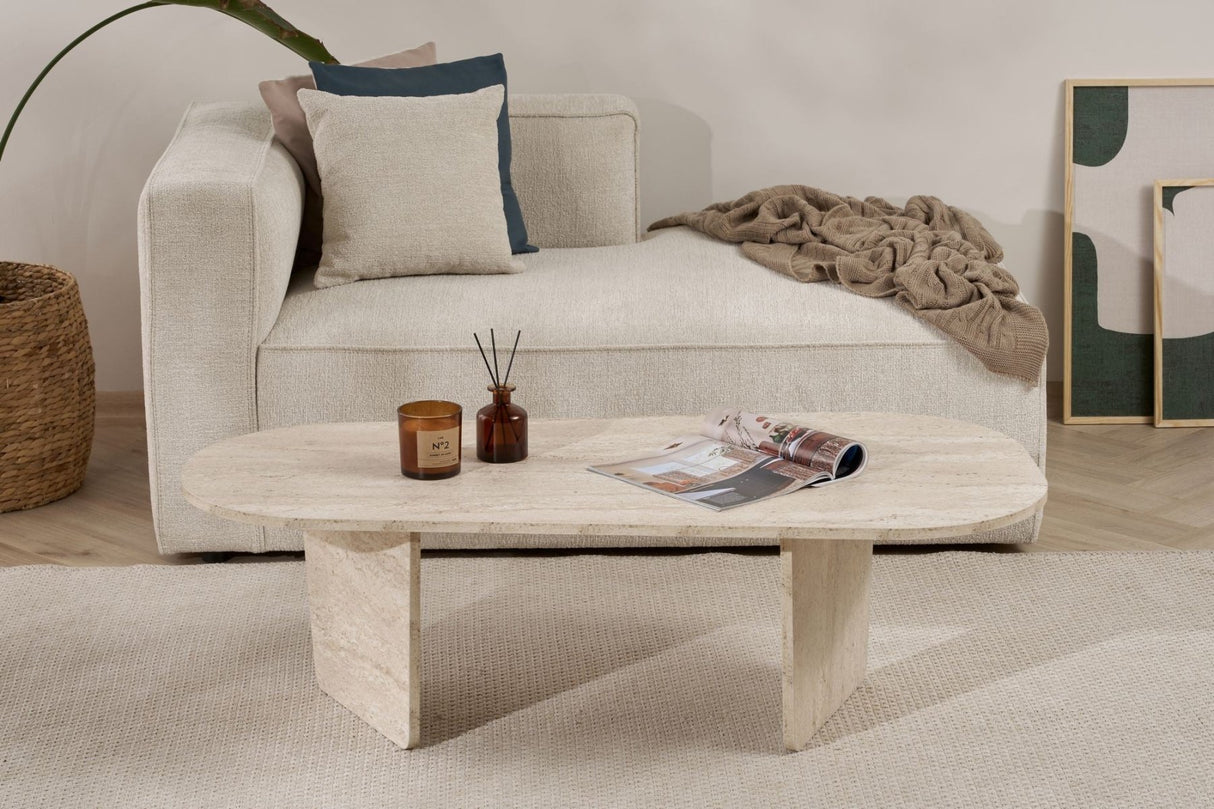Ovalis – Travertin 100 % MELAMINBESCHICHTETE SPANPLATTEN