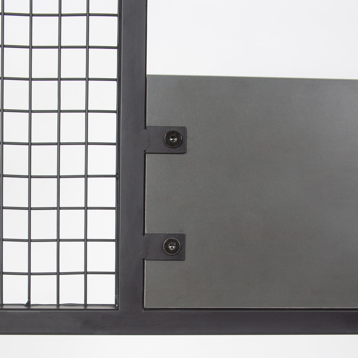 Kapstokken - Garderobemeubel Kapstok Antraciet Melamine Novad - Met Leggers - Dimehouse