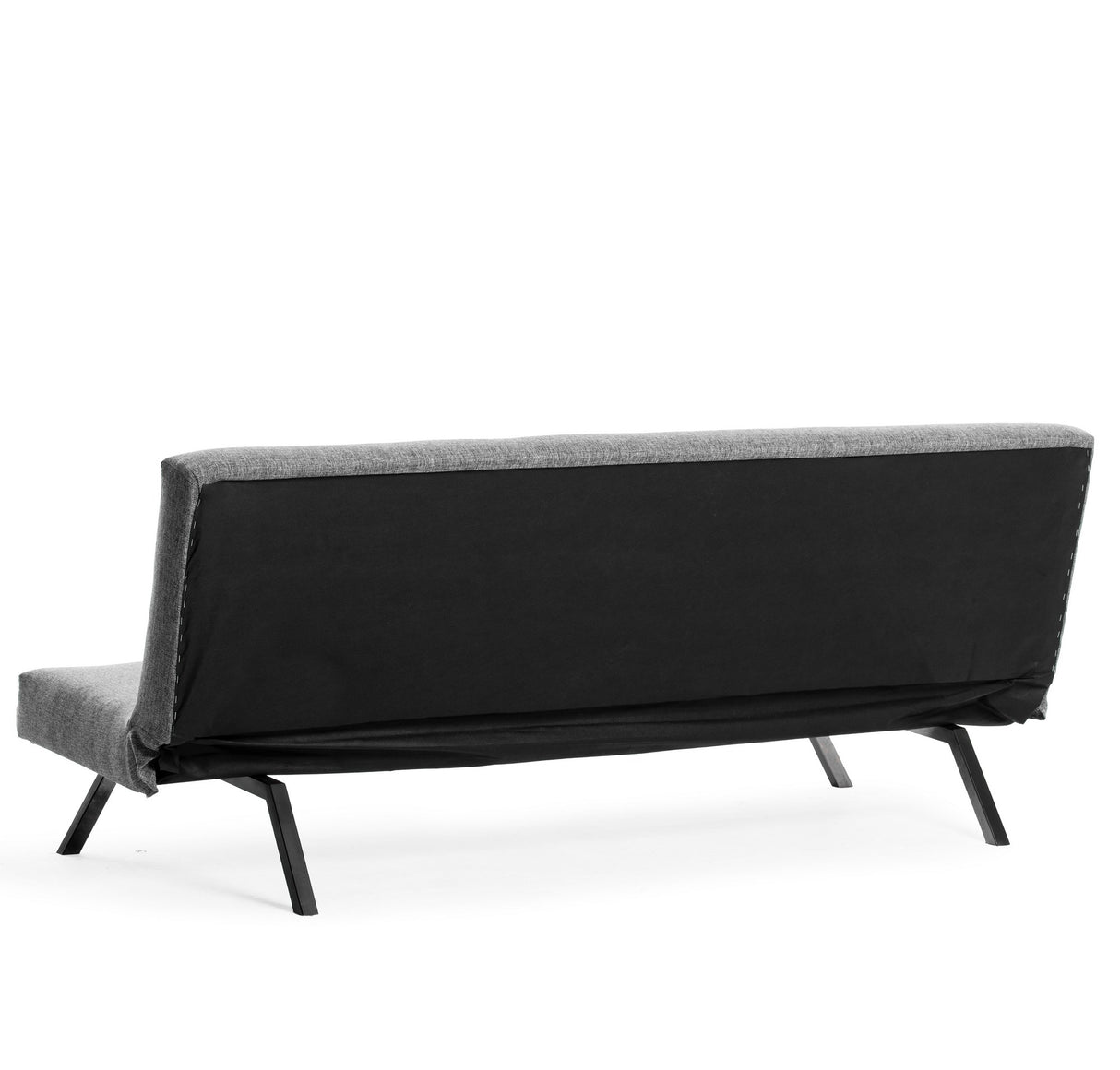 Slaapbanken - Slaapbank Lichtgrijs Stof 3 - Zits - 180 cm - Zonder armleuningen - Zoly - Dimehouse