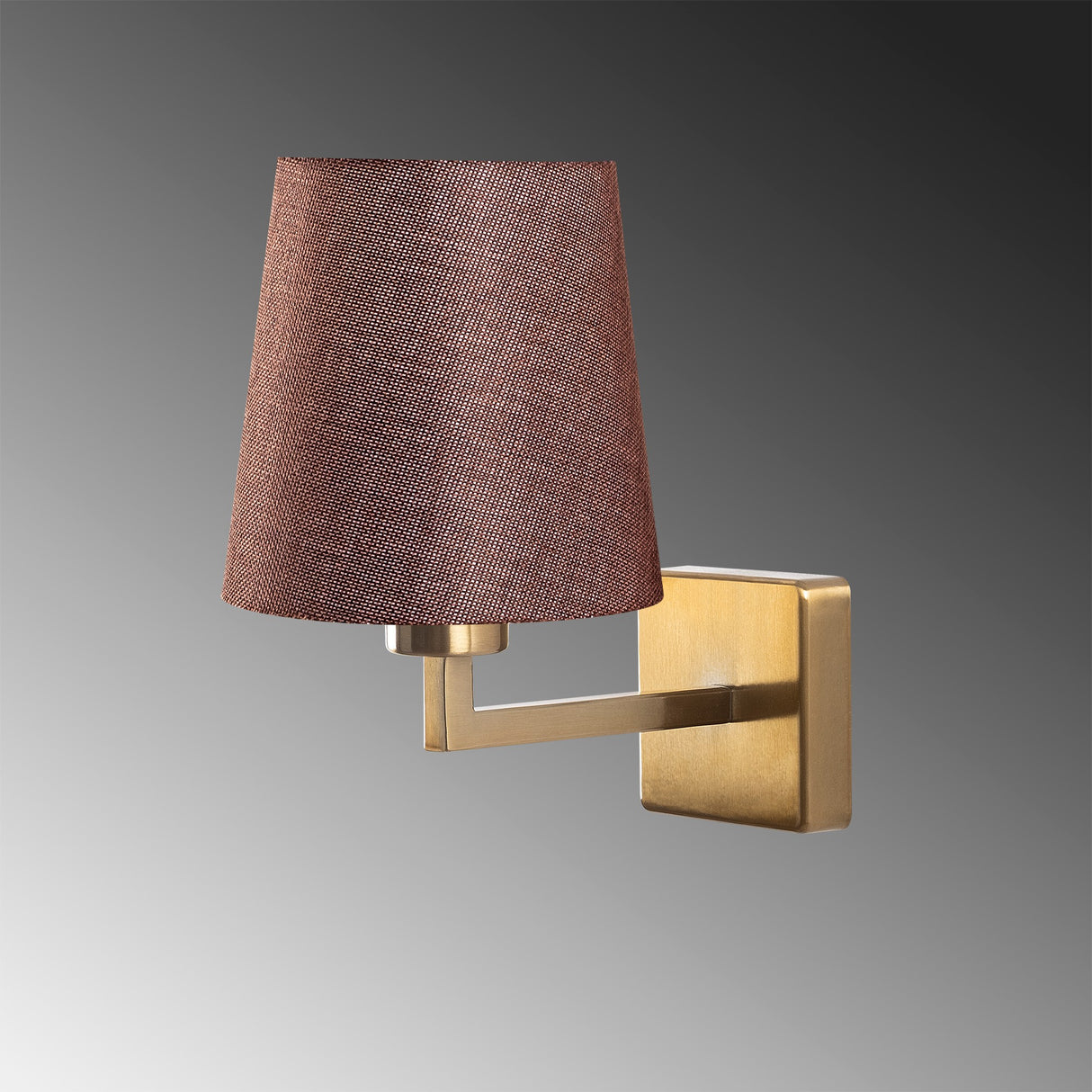 Wandlampen - Wandlamp 1 - lichts Goud Stof Ashburn - Dimehouse