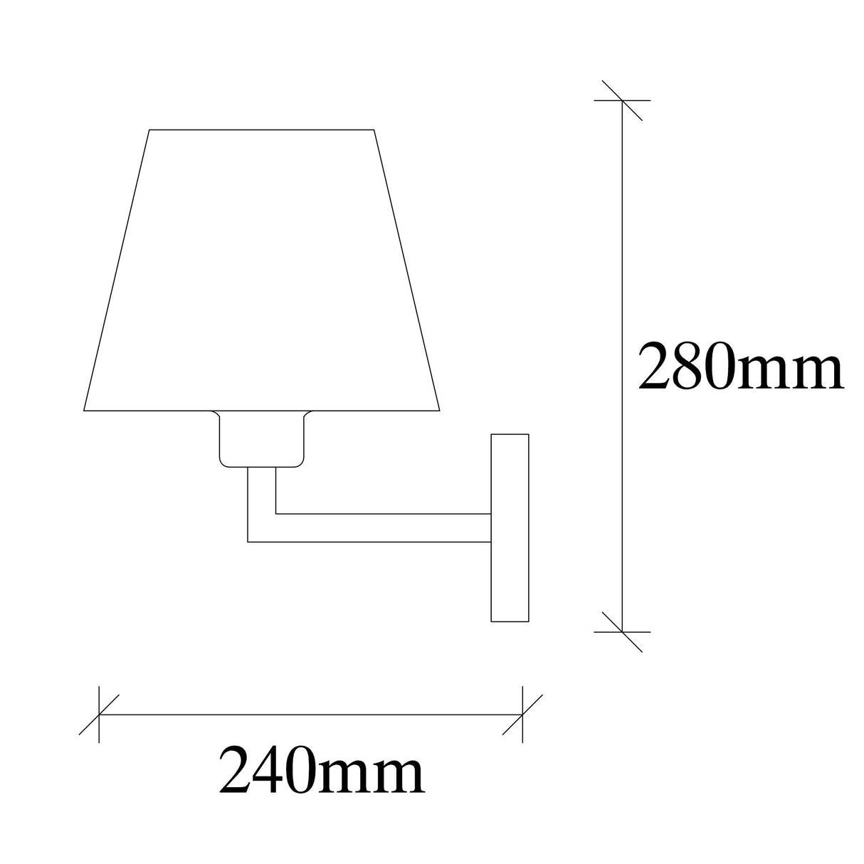 Wandlampen - Wandlamp Goud Glas Ashburn - Dimehouse
