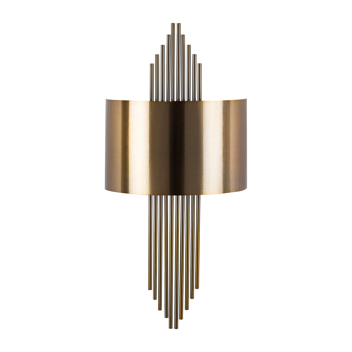Wandlampen - Wandlamp 1 - lichts Brons Goud Metaal Andes - Dimehouse