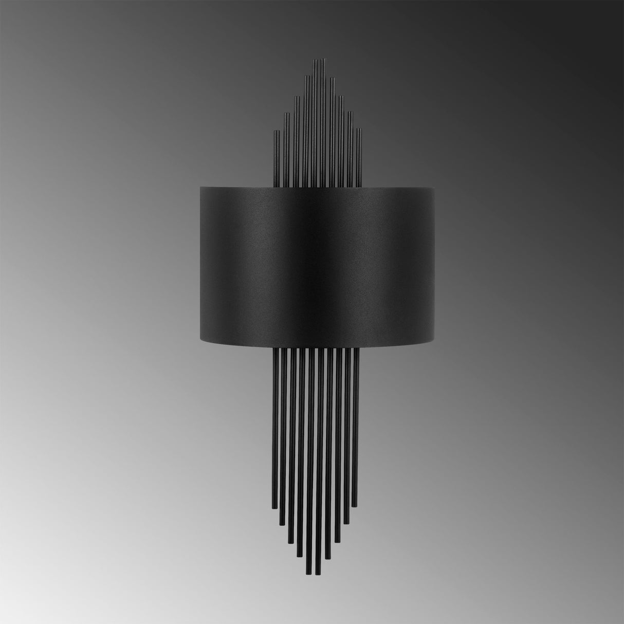 Wandlampen - Wandlamp 1 - lichts Zwart Metaal Andes - Dimehouse