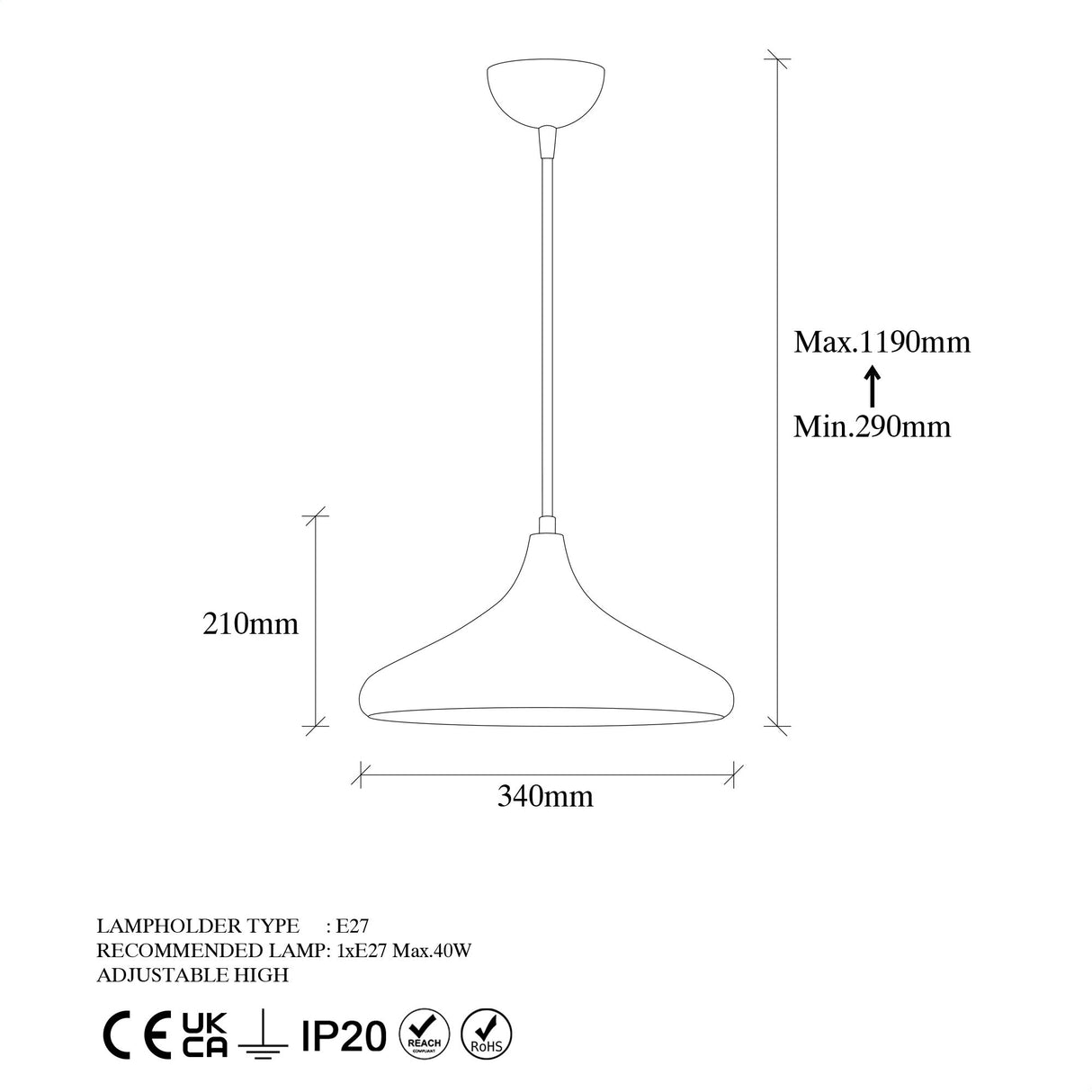 Hanglampen - Hanglamp Metaal Arcadia - Dimehouse