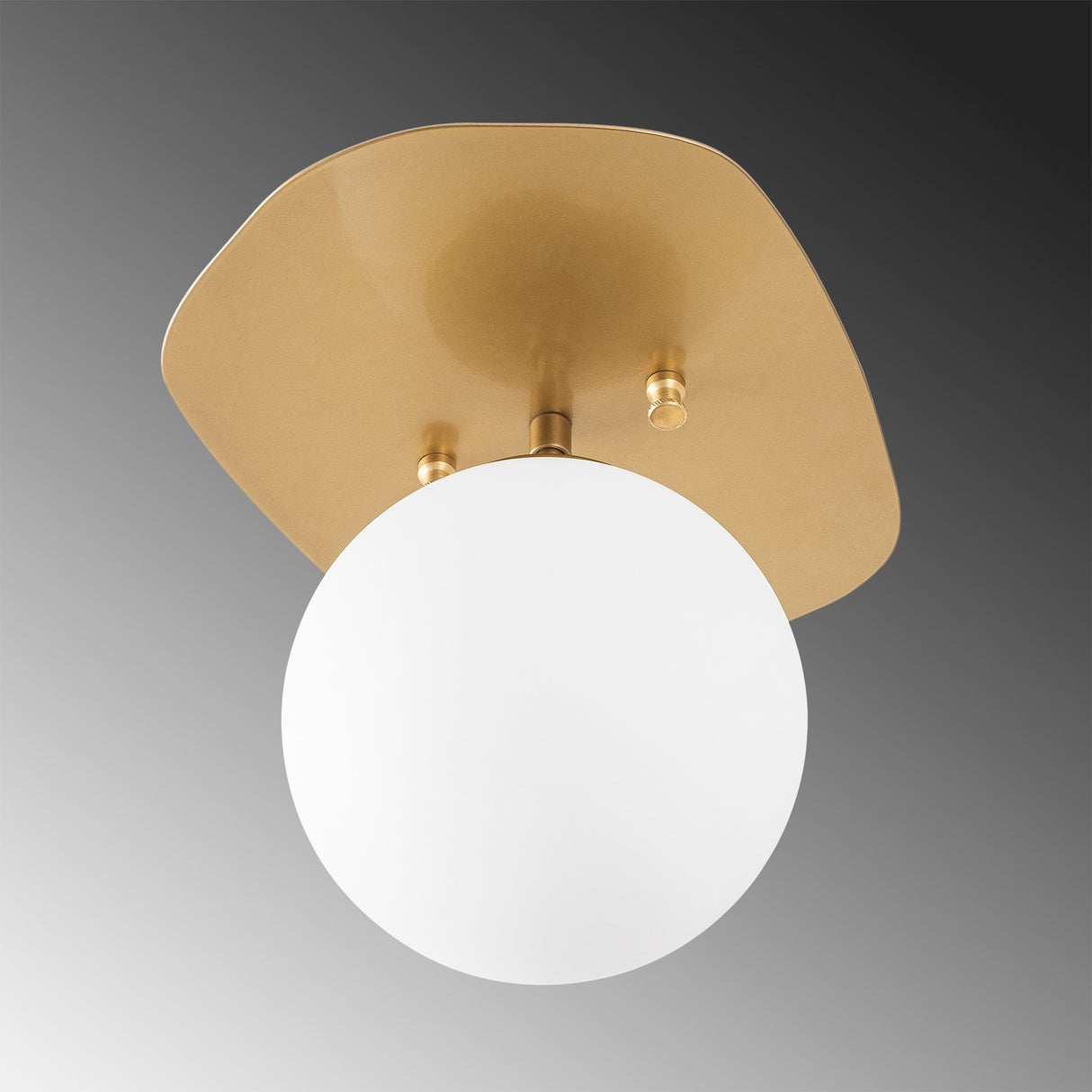 Plafondlampen - Plafondlamp 1 - lichts Goud Glas Axel - Dimehouse