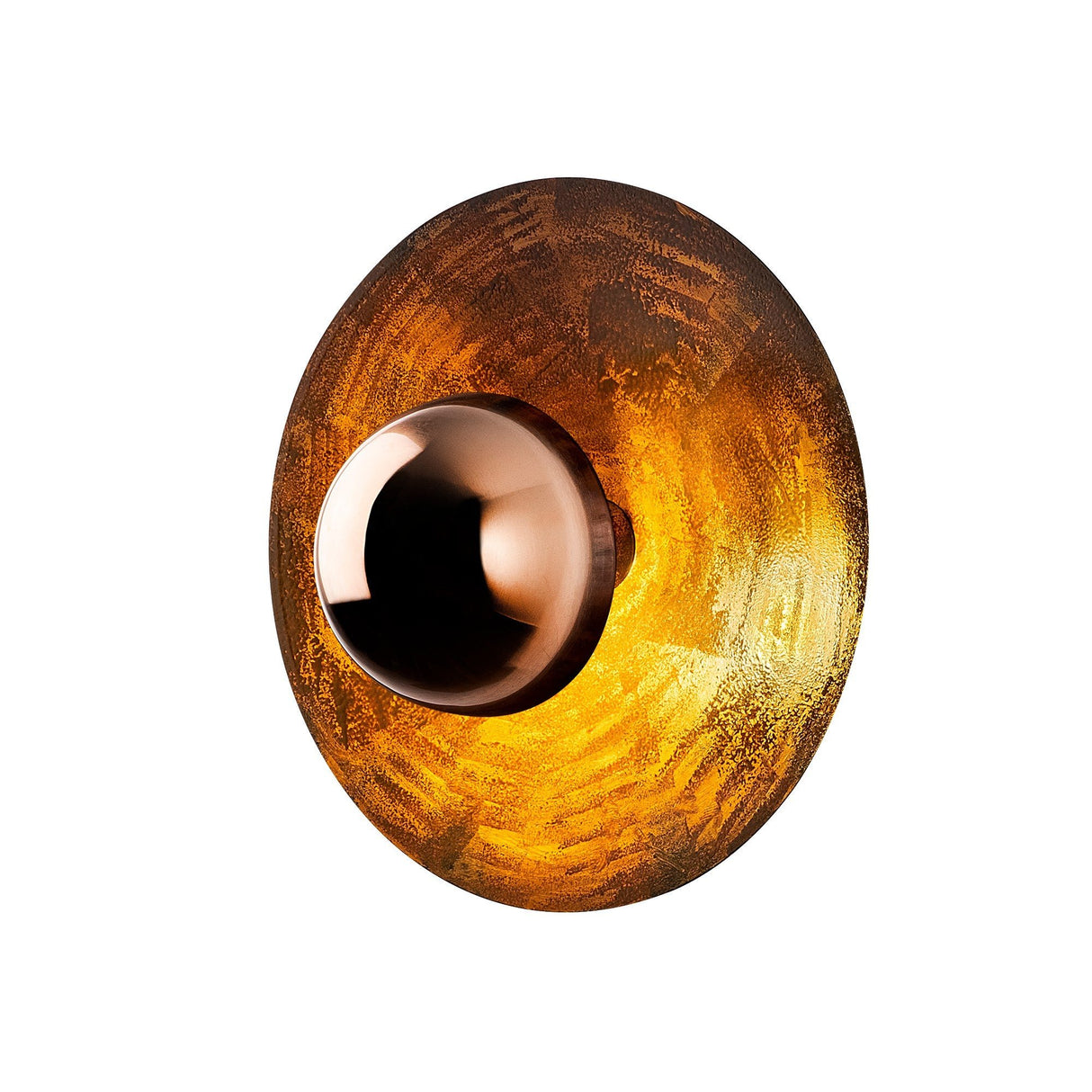 Wandlampen - Wandlamp Koperkleurig 38 cm Metaal Elevate - Dimehouse