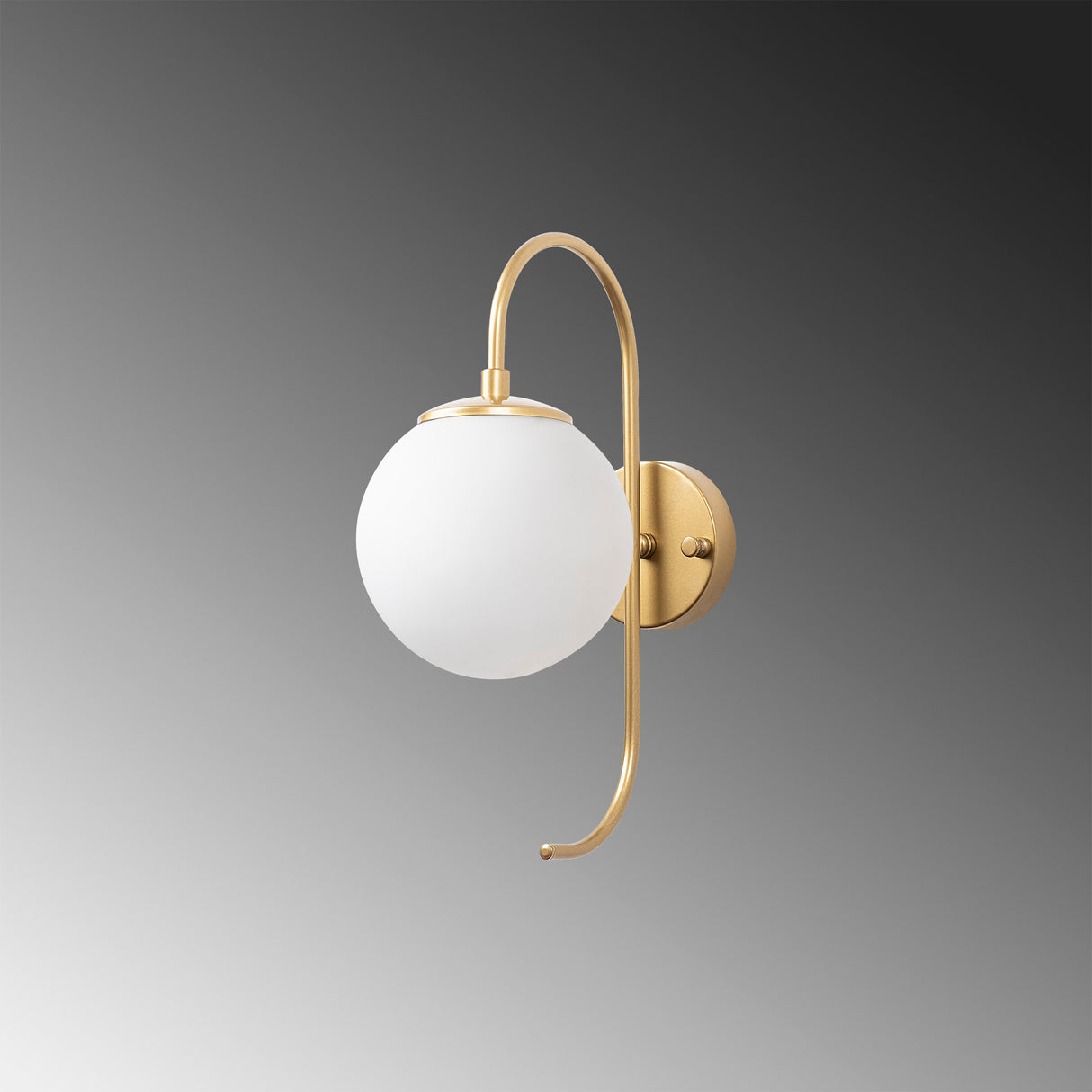 Wandlampen - Wandlamp Goud Glas Lucent - Dimehouse
