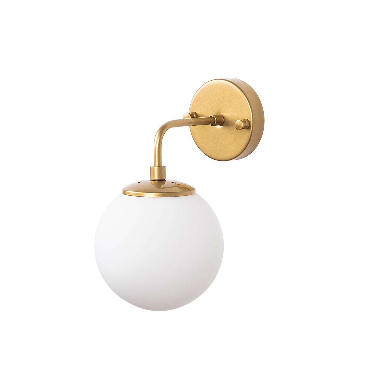 Wandlampen - Wandlamp Goud Glas Elio - Dimehouse