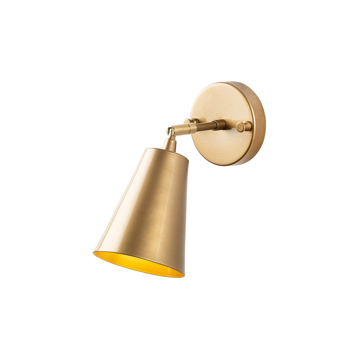 Wandlampen - Wandlamp Goud Glas Glacier - Dimehouse