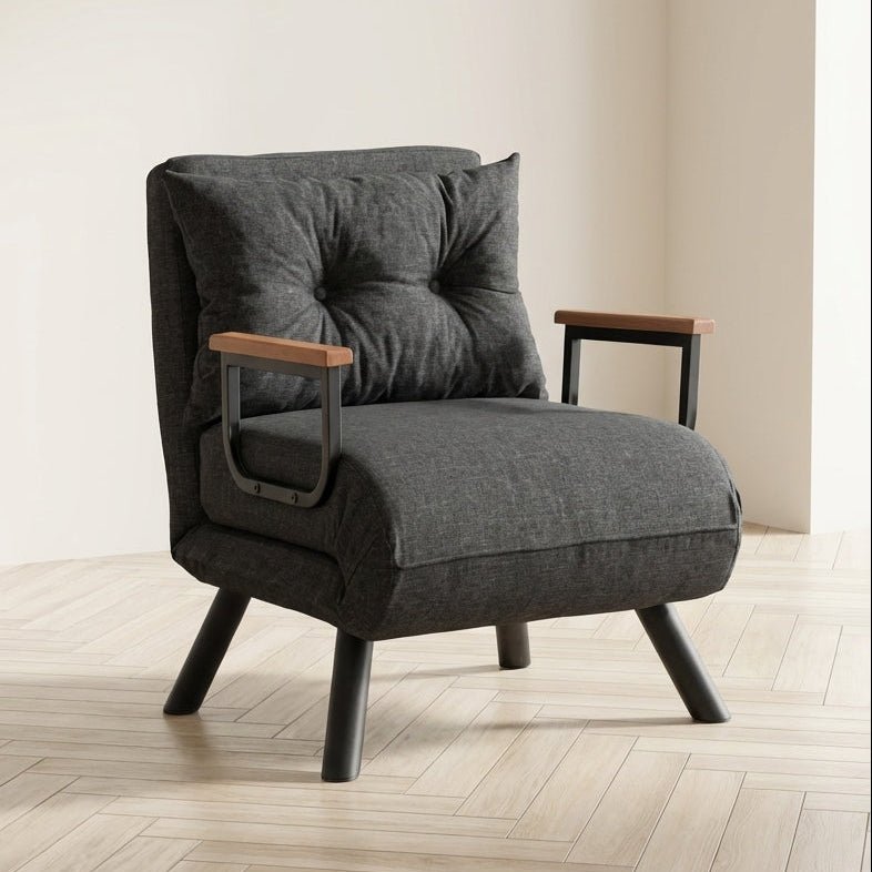 Schlafsessel Sando Dark Grey stimmungsvolles Foto in Modern Innenraum