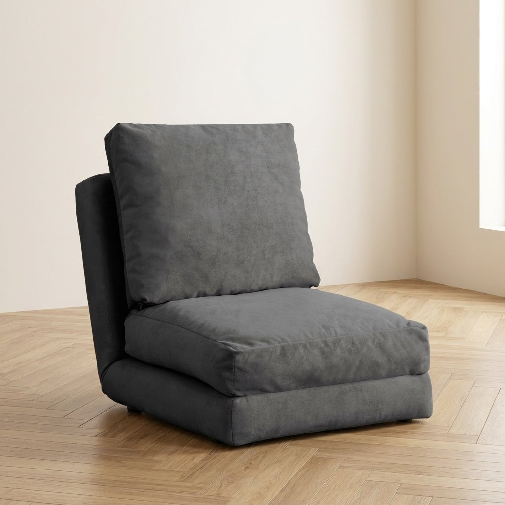 Schlafsessel Taida Grey stimmungsvolles Foto in Modern Innenraum