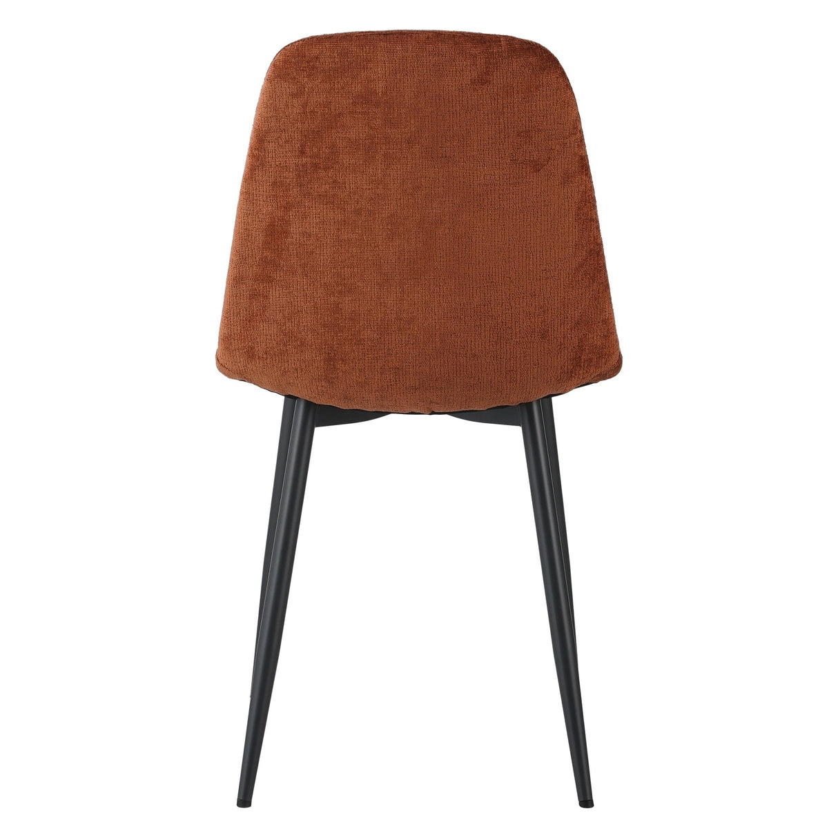 Eetkamerstoelen - Set van 4 Scandinavische Eetkamerstoelen Terra Chenille Stof Swift - Zonder Armleuningen - Dimehouse