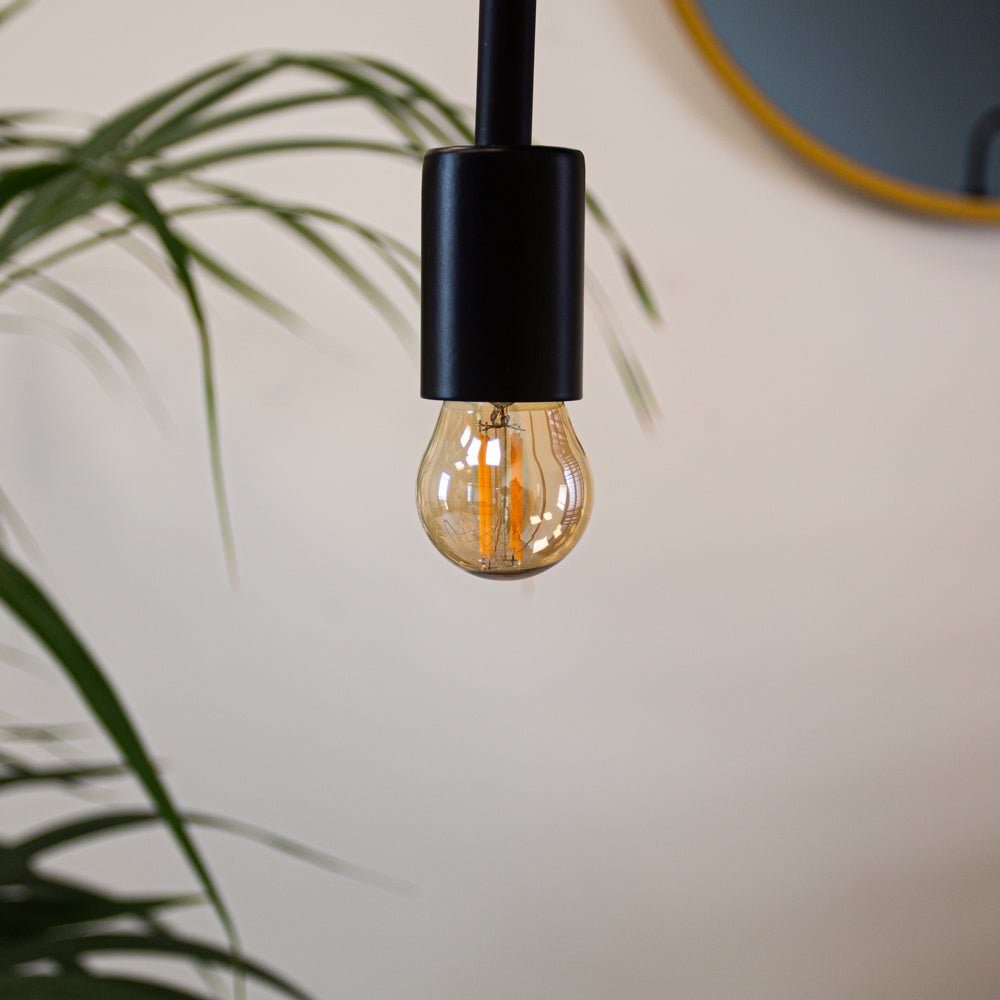 Lichtbronnen - Lichtbron Led Filament bol Ø4,5 amberkleurig - Dimehouse