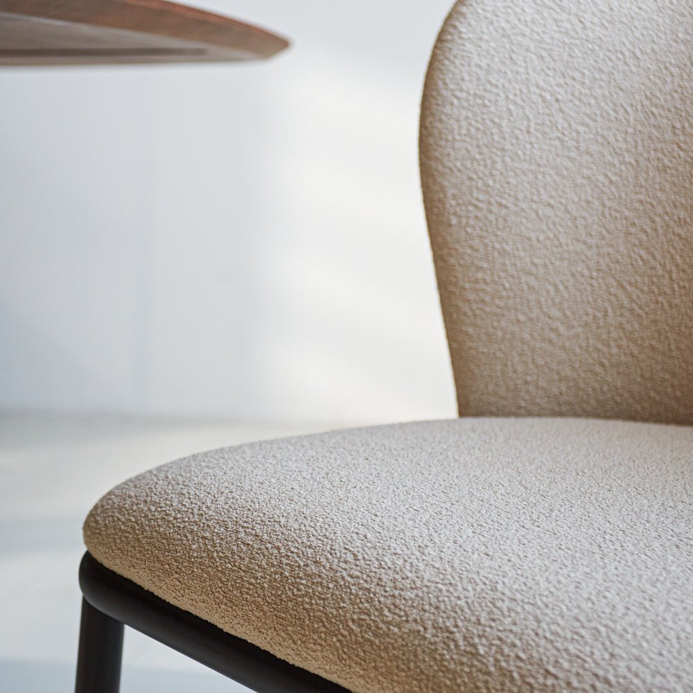 Esszimmerstuhl Tess Dimehouse Beige LxBxH 65x62x56 Stoff Stimmungsvolles Fotodetail